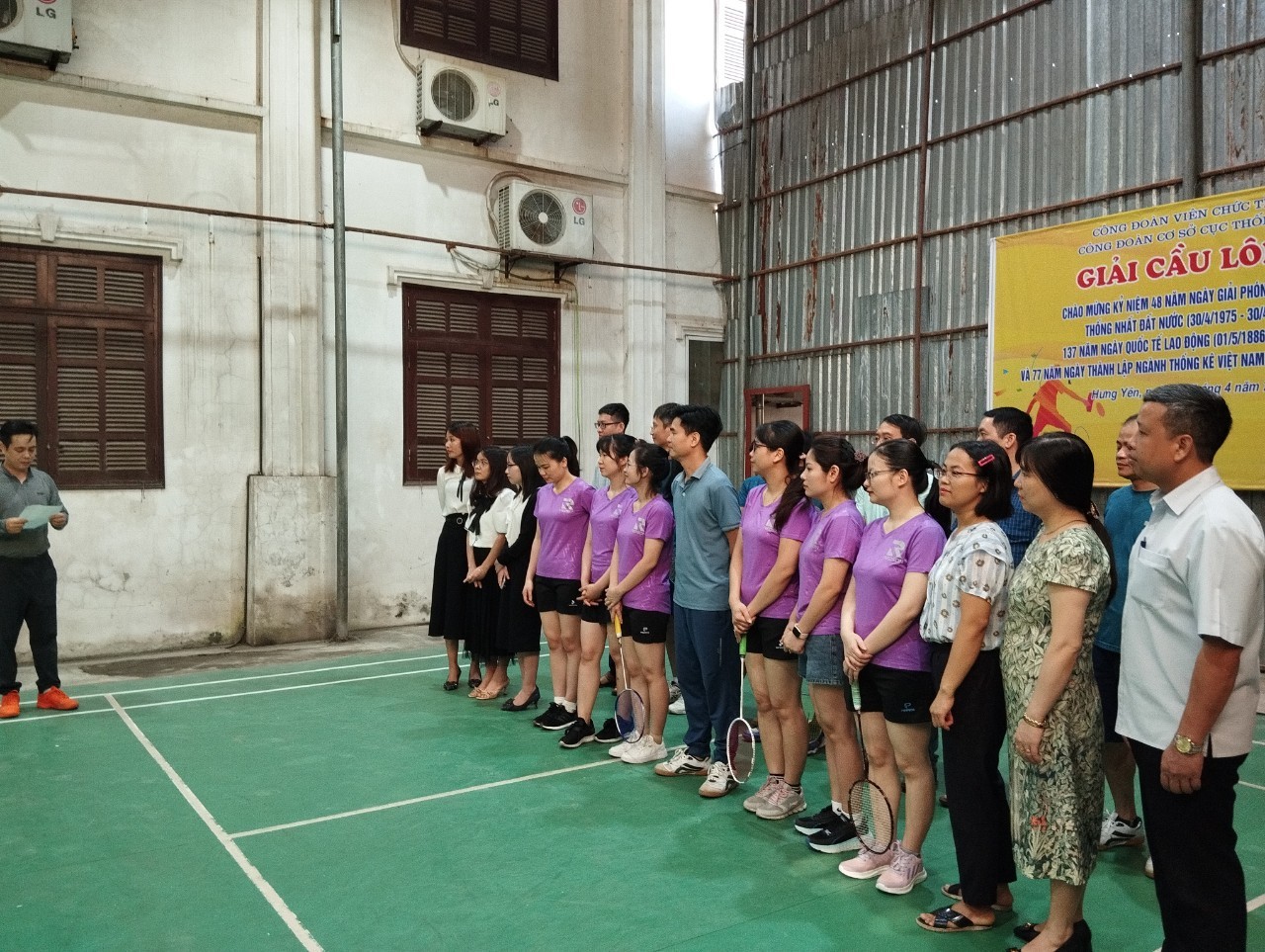 Ngày 27/4/2023, Cục Thống kê Hưng Yên tổ chức giải Cầu lông lần thứ nhất năm 2023